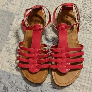 No Boundaries pink sandals